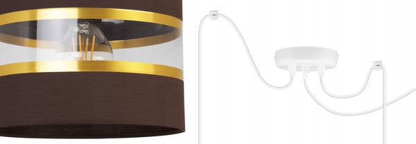Loftshængende lampe lysekrone lampeskærm moderne