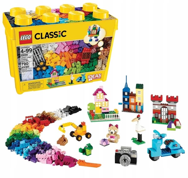10698 - Lego Classic - LEGO® Kreative Klodser, Stor Æske