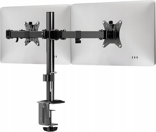 Dobbelt skærmholder ekstra stærk justerbar VESA universal desktop