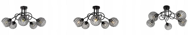 LED-KRISTALLHÄNGANDE TAKLAMPA