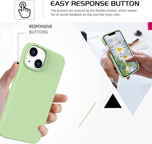 Apple iPhone 14-skal, mintgrön, pastell