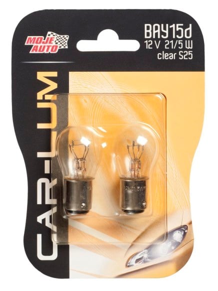 BAY15D POLTTIMO 12V 21/5W KIRKAS - BIS 91-008