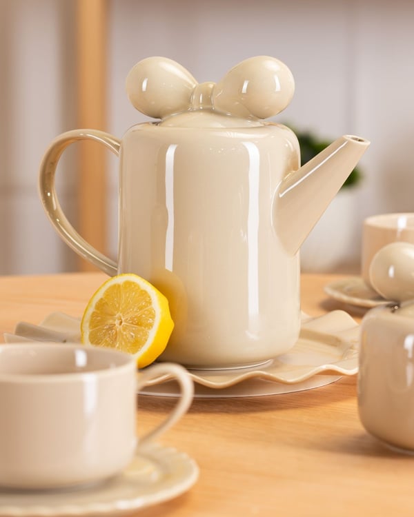 Sofia Beige Kaffeservis 12 Delar