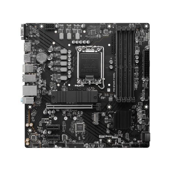 MSI PRO B760M-P DDR4 bundkort