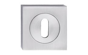 KVADRATISK SKYLT MED CIRKEL NYCKELLÅS I BORSTAD NICKEL - MP SZ VSKNK KVADRATISK SKYLT MED CIRKEL NYCKELLÅS I BORSTAD NICKEL - MP SZ VSKNK