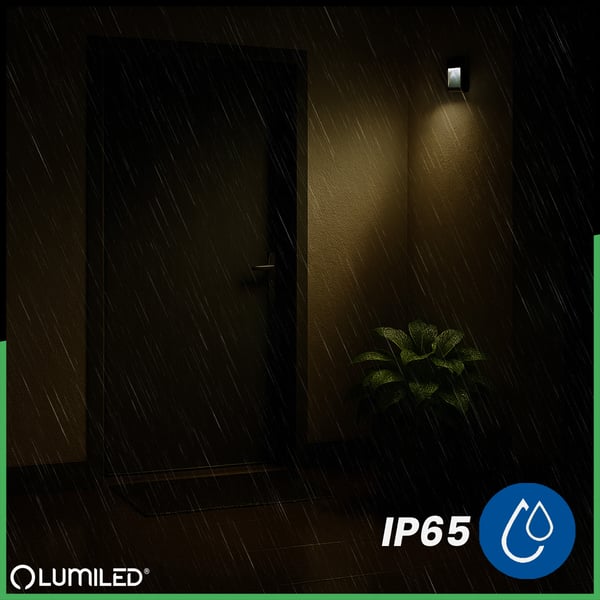 Puutarhan ulkoporrasvalaisin Julkisivuseinävalaisin CCT 3000-6500K LED 4W IP65 VIREO LUMILED