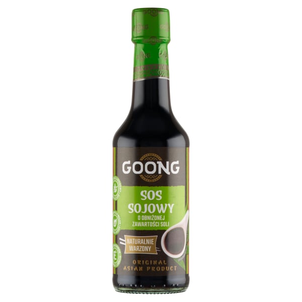 Goong vähäsuolainen soijakastike 150 ml