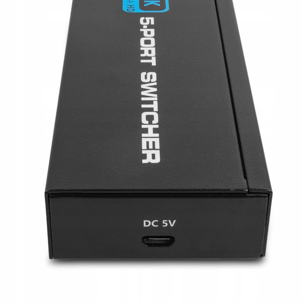 SWITCH HDMI 2.1 5x1 SWITCH SPLITTER 8K 4K 120HZ 240HZ HDR10 PAWONIK