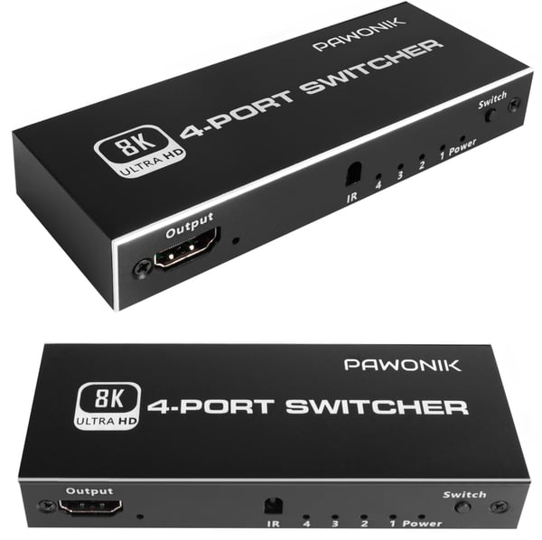 HDMI-SWITCH 2.1 4x1 SWITCH 8K 4K 120HZ 240HZ