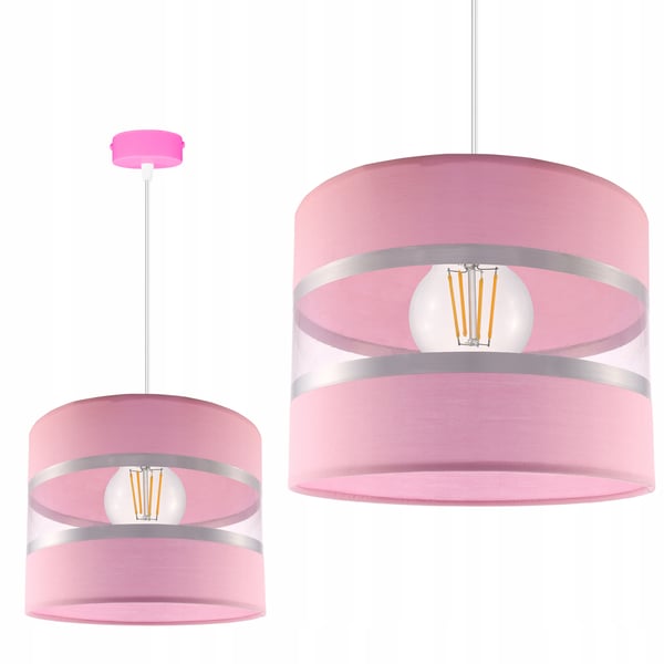 BØRNES LOFTSLAMPE MED LYKRONESKÆRM