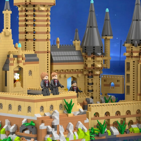 Byggklossar Hogwarts Stora Slottet Palats Set 2929 delar.