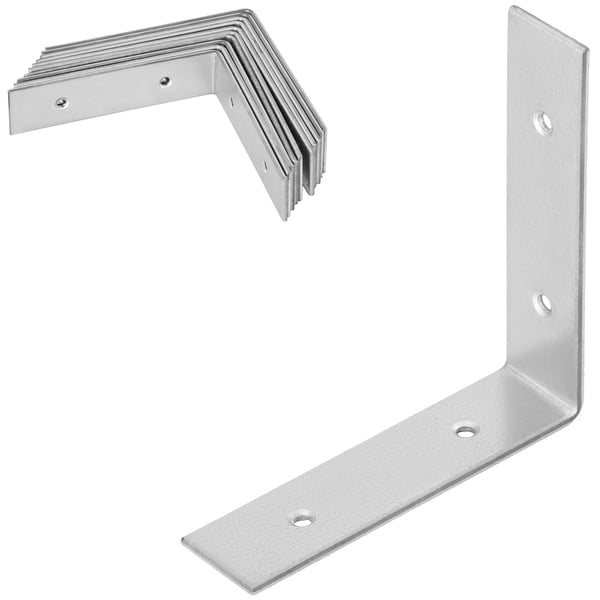 Kotarbau® Kirvesmiehen kulmaliitin ruostumatonta terästä sinkittyä 80 x 80 x 20 mm 12 kpl:n sarja Kotarbau® Kirvesmiehen kulmaliitin ruostumatonta terästä sinkittyä 80 x 80 x 20 mm 12 kpl:n sarja