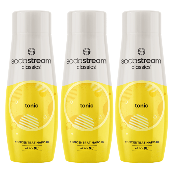 Sodastream Tonic -soodasiirappisetti 3 kpl x 440 ml