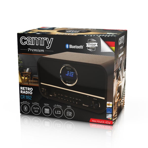 Camry CR1182 -radio