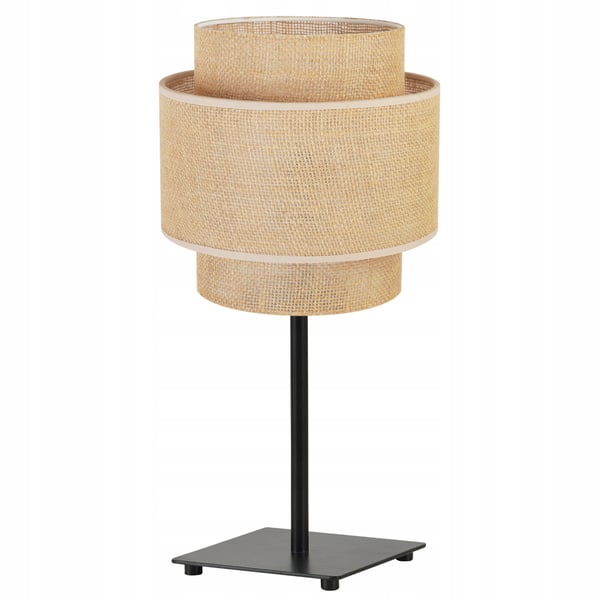 NATBORDLAMPE BOHO JUTA LAMPESKÆRM 20 CM
