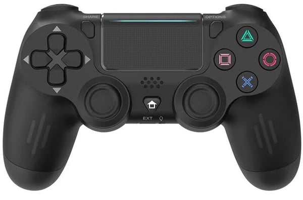 Langaton ohjain PS4:lle, PlayStation 4:n värinätoiminto, musta