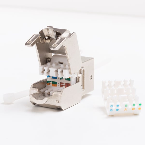 Keystone Jack RJ45 Cat. 5e FTP-modul, værktøjsfrit Netrack