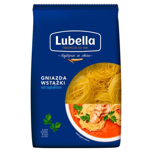 Lubella Ribbon Nest Pasta 400 g