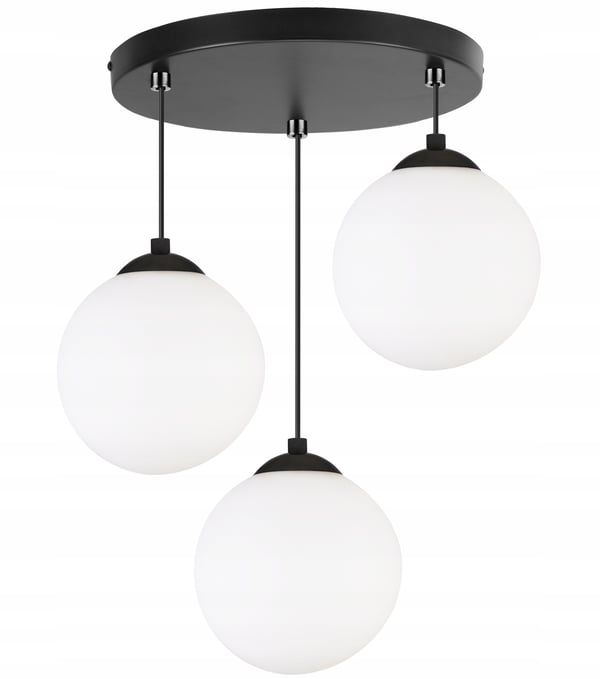 Hængende loftlampe, plafon, kugle, gylden krom, LED