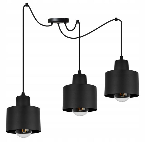 MODERNI KATTOVALAISIN MUSTA LED-VALAISIN