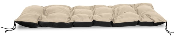Vedenpitävä puutarhatyyny 120x40 cm palettipenkille beige