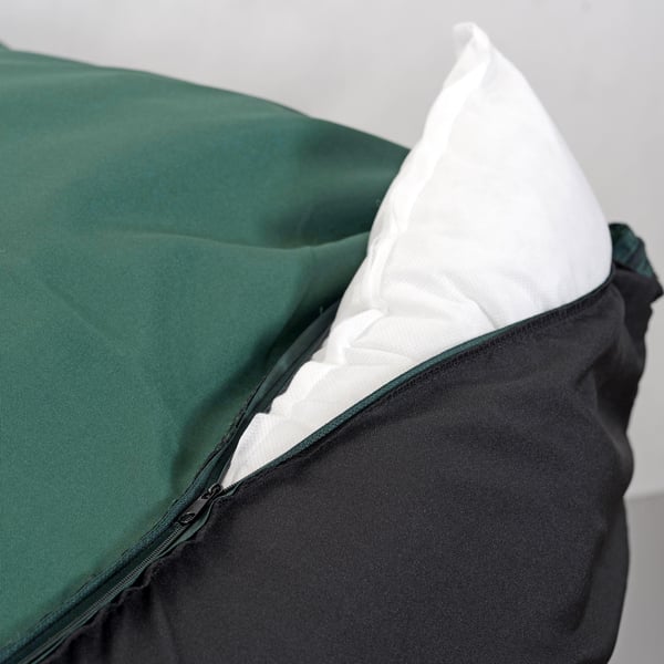 Hundeseng hundegård KINGDOG MM43 75x65 cm personaliseret aftagelig antiskrid grøn