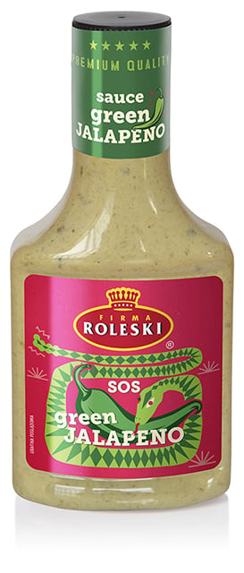 Roleski vihreä jalapenokastike 290 g