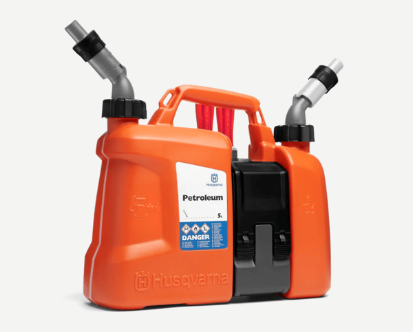 Brændstofkanister med to kammer HUSQVARNA Combi 5L +2,5L med tætsluttende prop