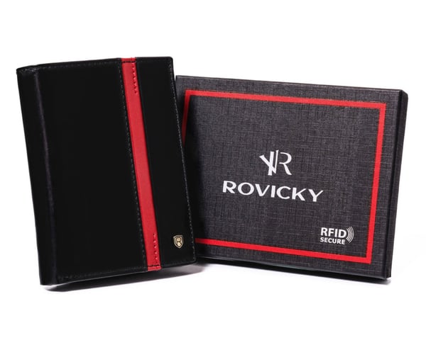 Snygg herrplånbok i äkta kohud - Rovicky Snygg herrplånbok i äkta kohud - Rovicky