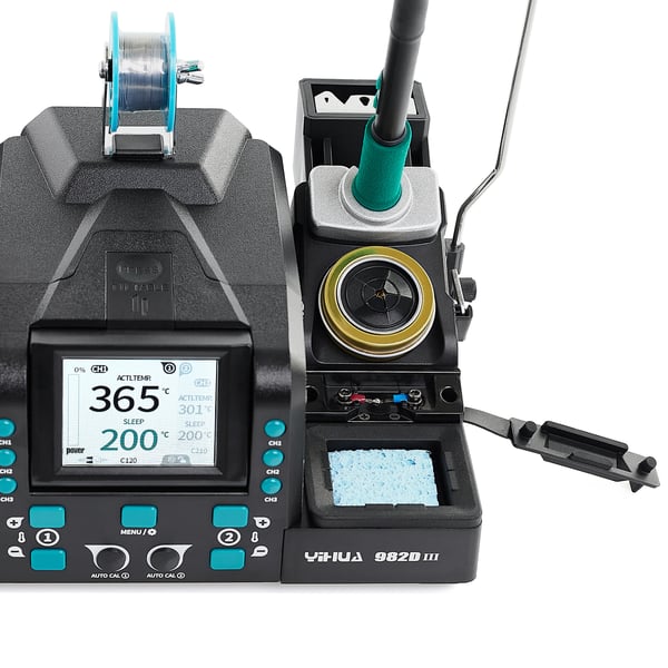 Yihua 982D-III loddestation til 210 spidser + termopincet