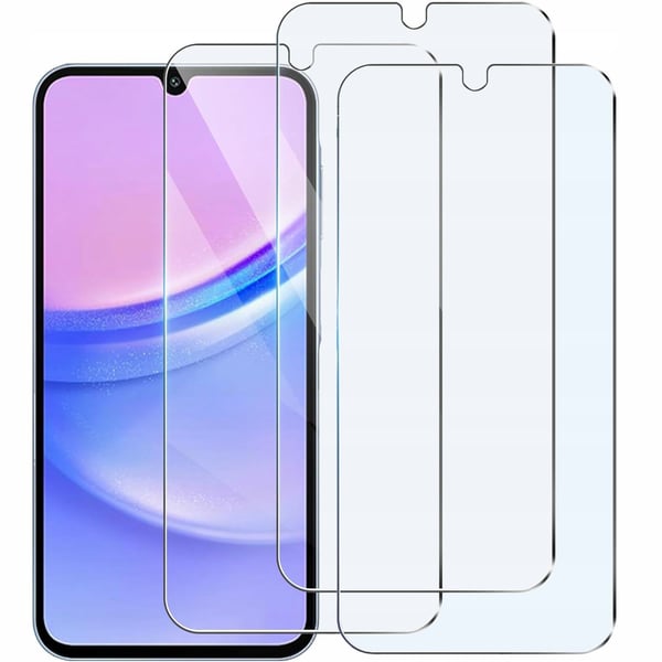 Kirkas vahvistettu iskunkestävä suojakuori Samsung A26 5G:lle + 3 lasia