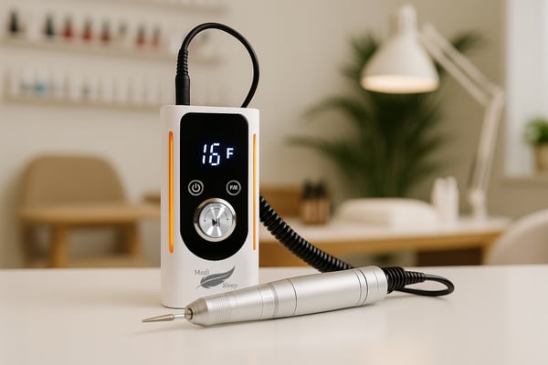 Professionell nagelborr manikyr pedikyr kraftfull 45 000 varv/min