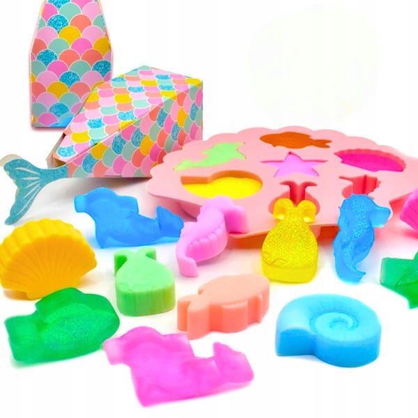 Kreativt kit för att göra tvål i havet för barn
