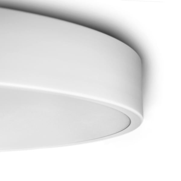 Loftlampe til påbygning, rund, flimrfri, kold hvid, varm hvid, LED