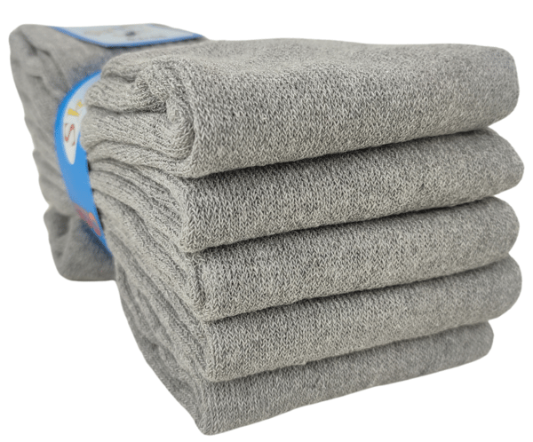 5-pack herreskatter i trykfri bomuld 39-42
