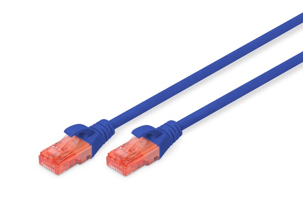 Patchkabel digitus UTP kat. 6 3m PVC blå