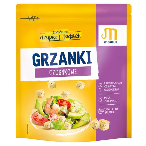 Mamut Valkosipulikrutonit 150 g