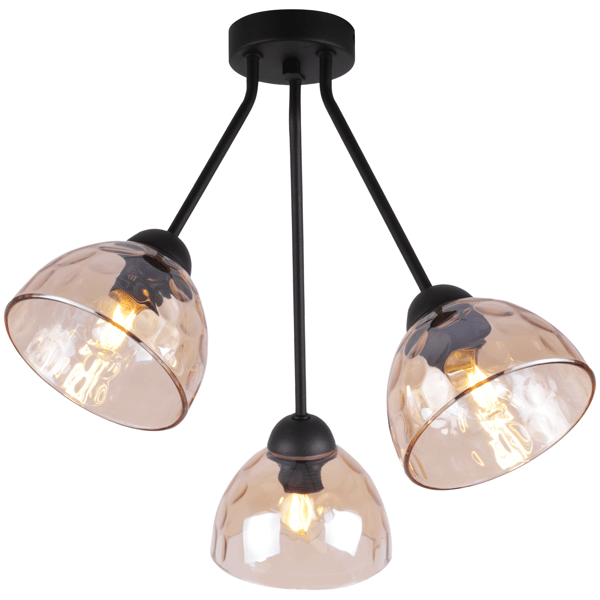 Venice Trio taklampa honungslyftor E27