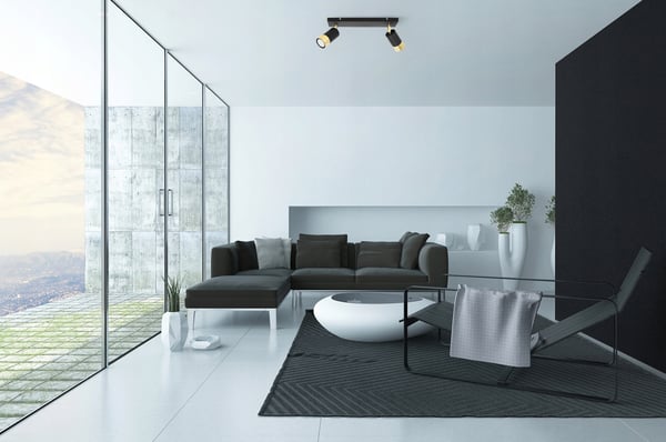 MODERNE LAMPE SPOTSPELT REFLEKTOR LOFT VÆG