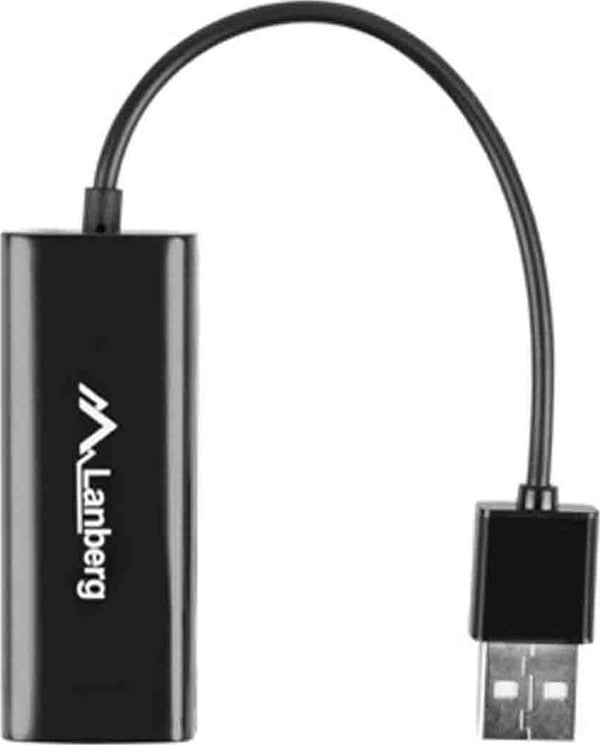 Lanberg USB 2.0 -> RJ-45 100Mb nätverkskort på kabel