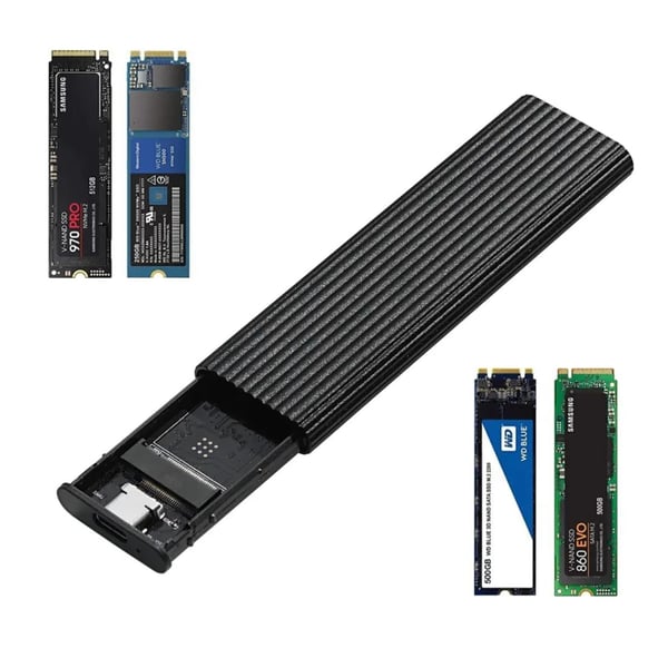 M.2 nvme pcie USB-C 3.1 -levykotelo M2-kotelo