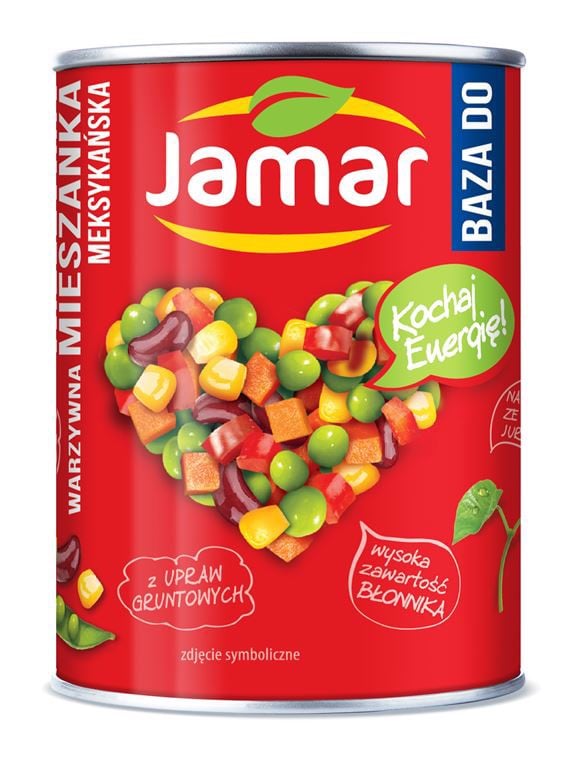 Jamar meksikolainen kasvissekoitus 470 g