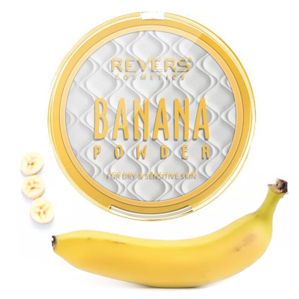 Revers Cosmetics Bananpresset Pulver BANANPULVER