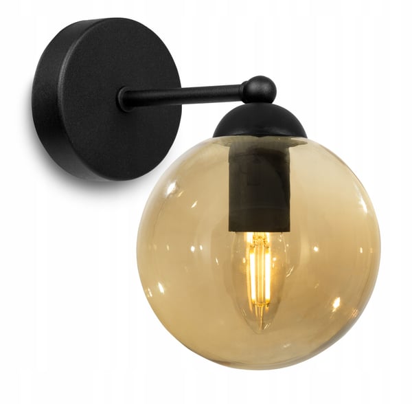 ELEGANT GLASKUGLE VÆGLAMPE LED-UDVALG