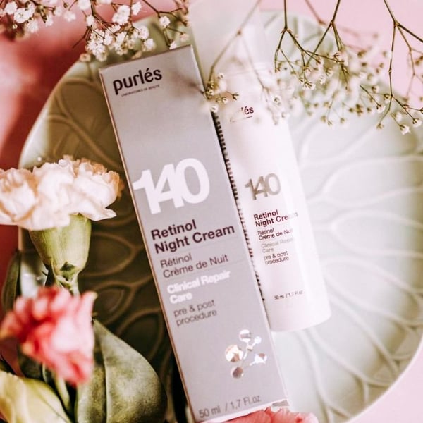 Purles 140 natcreme med retinol 0,5%