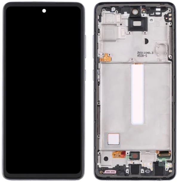 LCD-skærm + touchskærm Samsung Galaxy A52S 5G SM-A528B Incell sort ramme