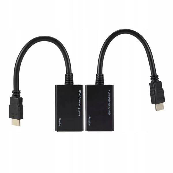HDMI til LAN-konverterkabel over parsnoet RJ45 30M