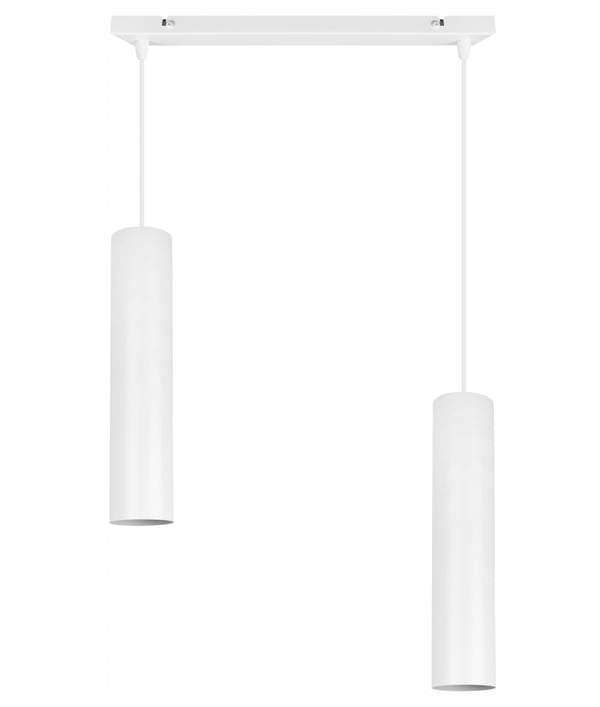 MODERNE LOFTHÆNGELAMPE HVID LED-LAMPE