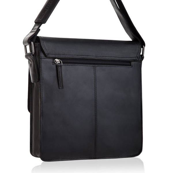 TBS-311 musta vintage miesten laukku + todistus
