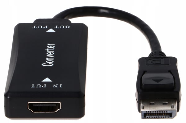 HDMI til Displayport-konverteradapter DP 4K@30Hz